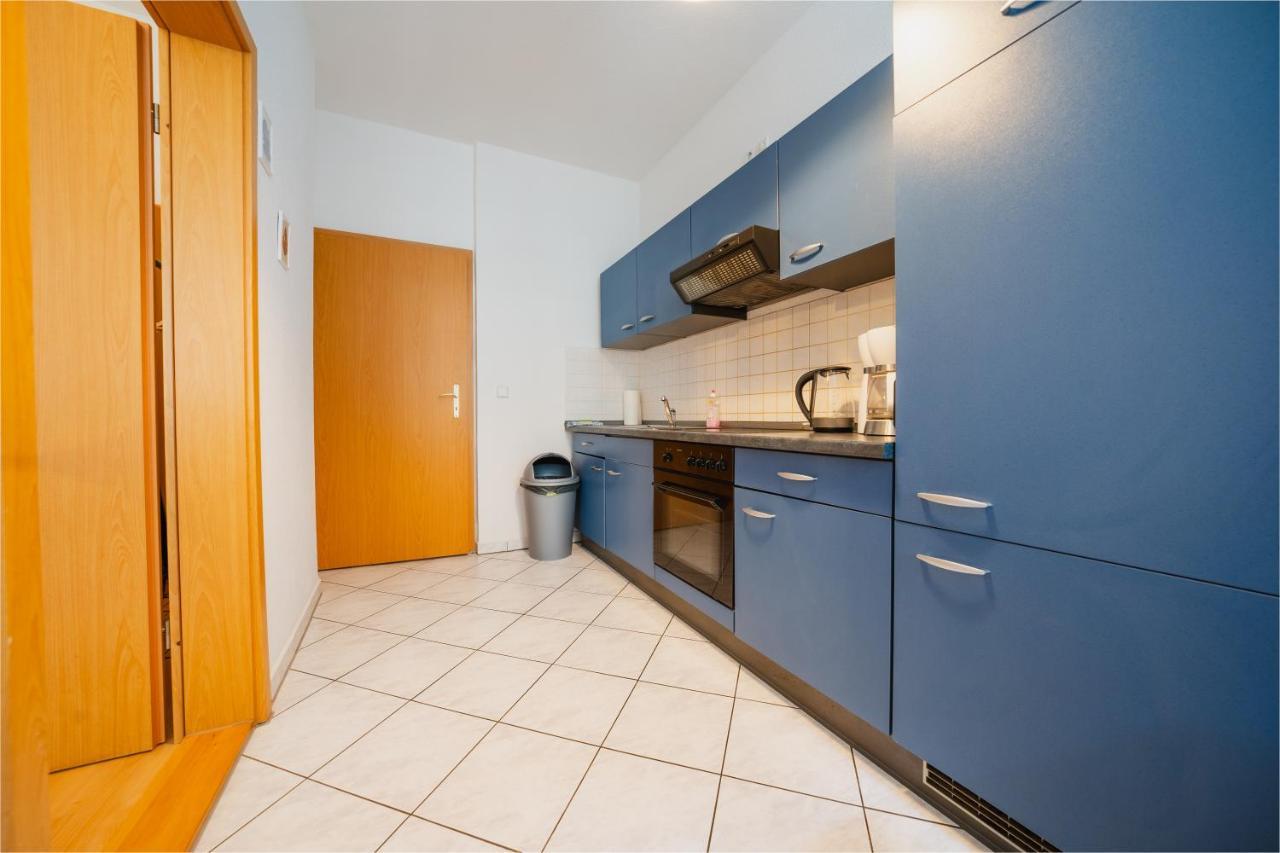 Blue Chili 08 - Magdeburg 2-Zimmer Altbau, Wi-Fi, 5 Pax Buitenkant foto