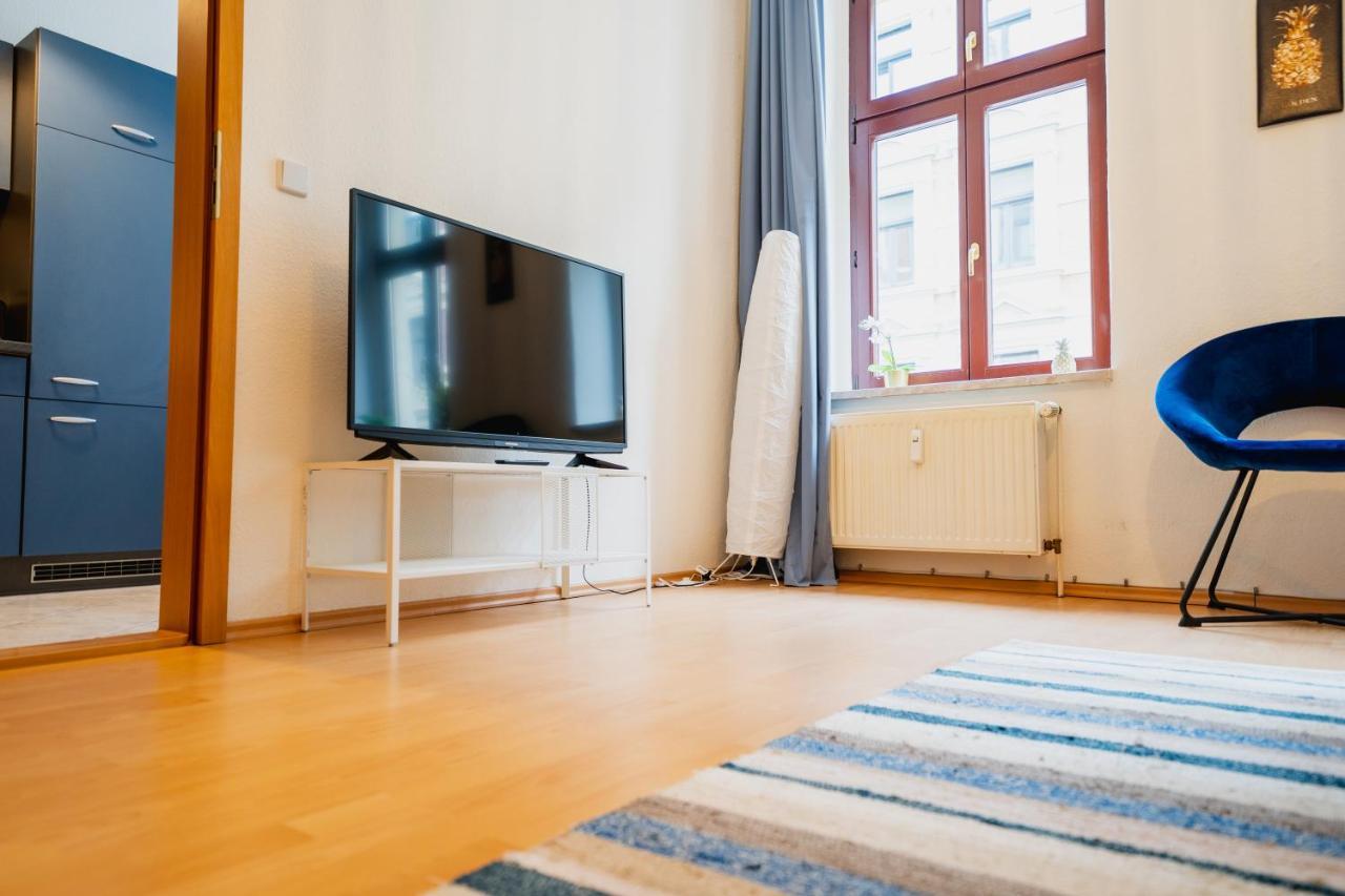 Blue Chili 08 - Magdeburg 2-Zimmer Altbau, Wi-Fi, 5 Pax Buitenkant foto